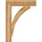 Ekena Millwork Thorton Block Rough Sawn Bracket, Western Red Cedar, 6"W x 32"D x 44"H BKT06X32X44THR05RWR - alternate 4